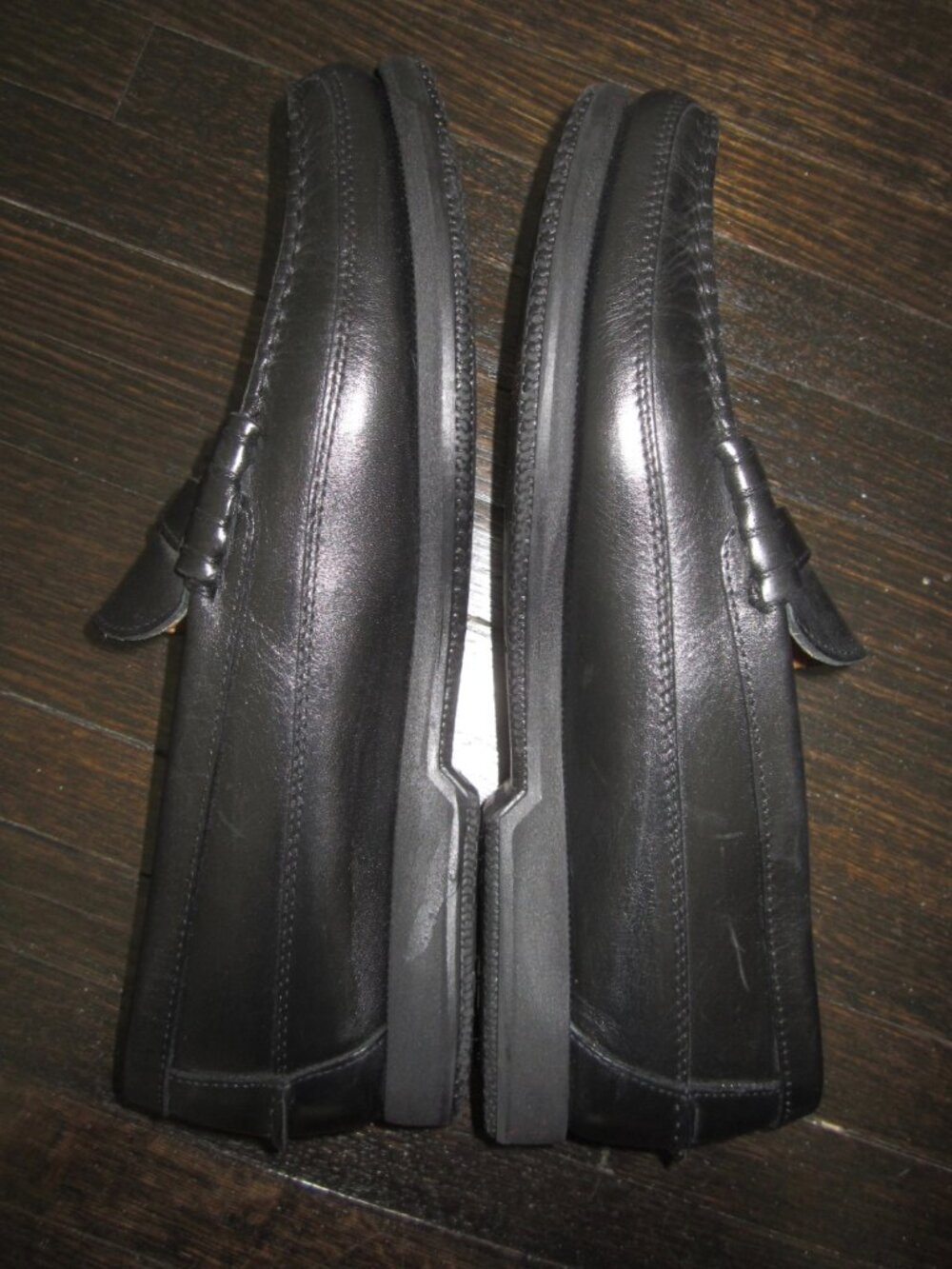 MEPHISTO CAP VERT Black Leather Loafers Shoes Men’s 9 1/2 - Picture 7 of 14